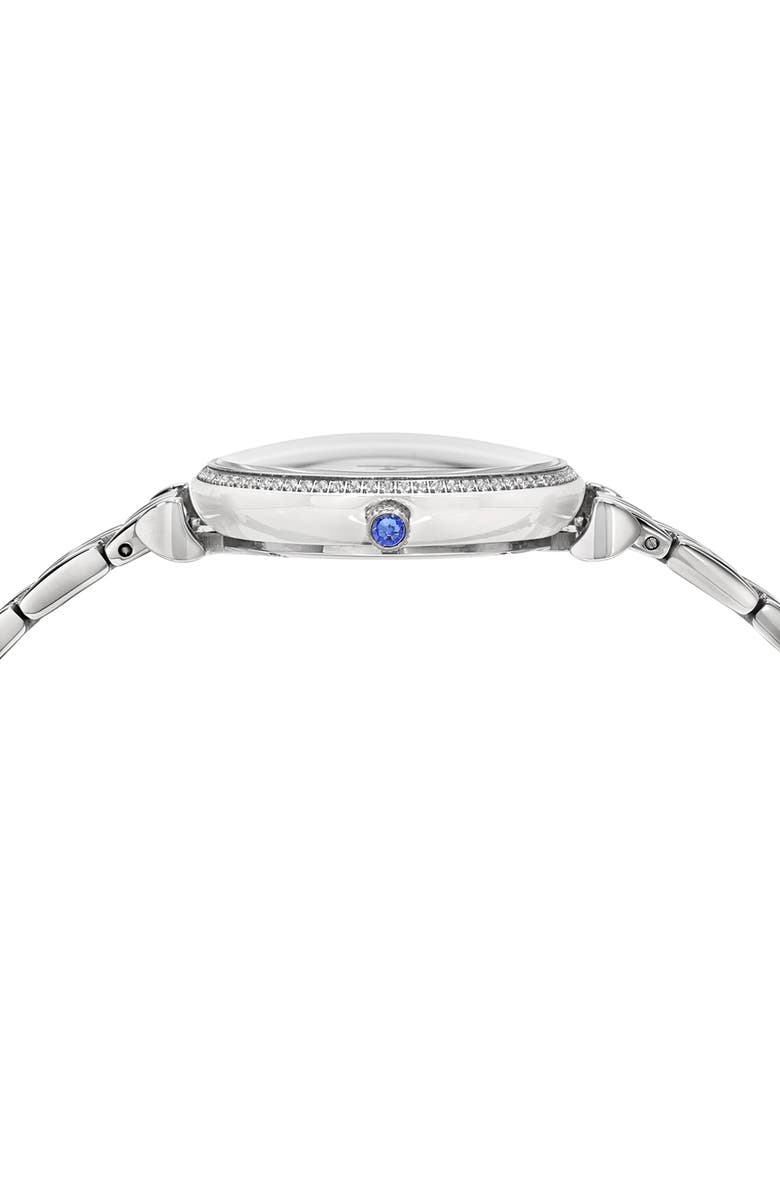 PORSAMO BLEU Emma Sunray Dial Bracelet Watch, Alternate, color, Silver/ Silver