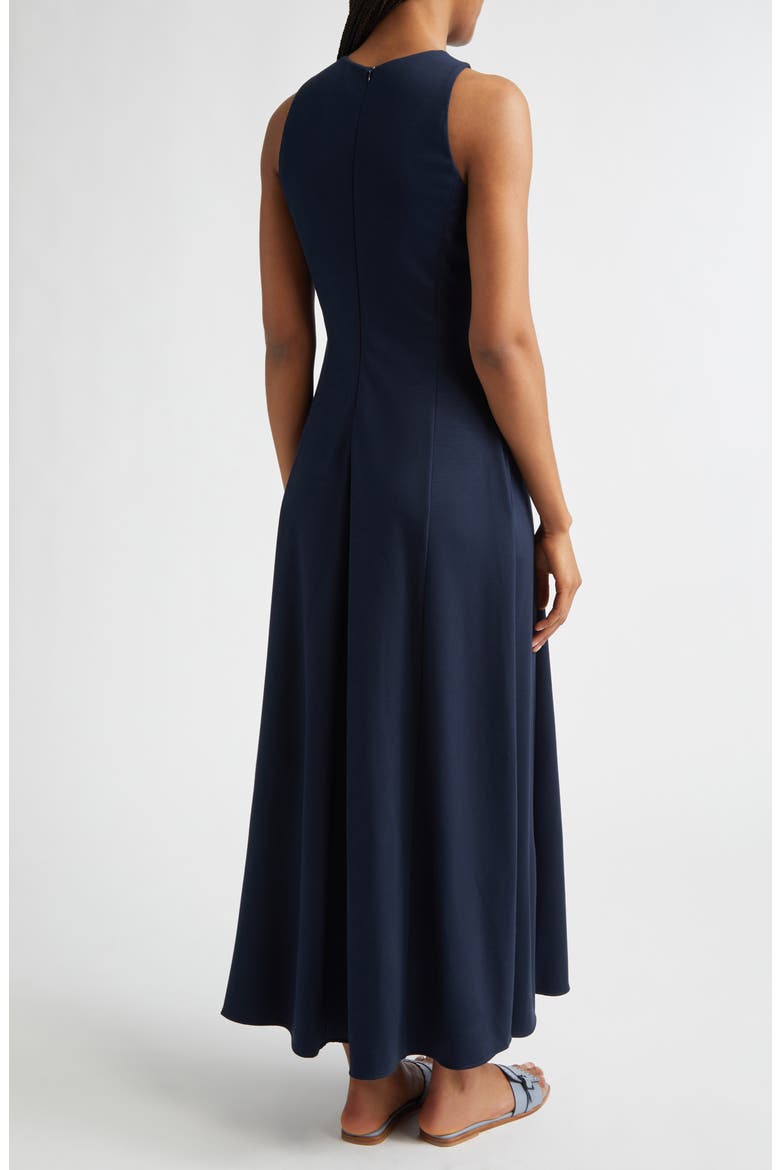 Open Knit Sleeveless Maxi Sweater Dress, Alternate, color, BLUE