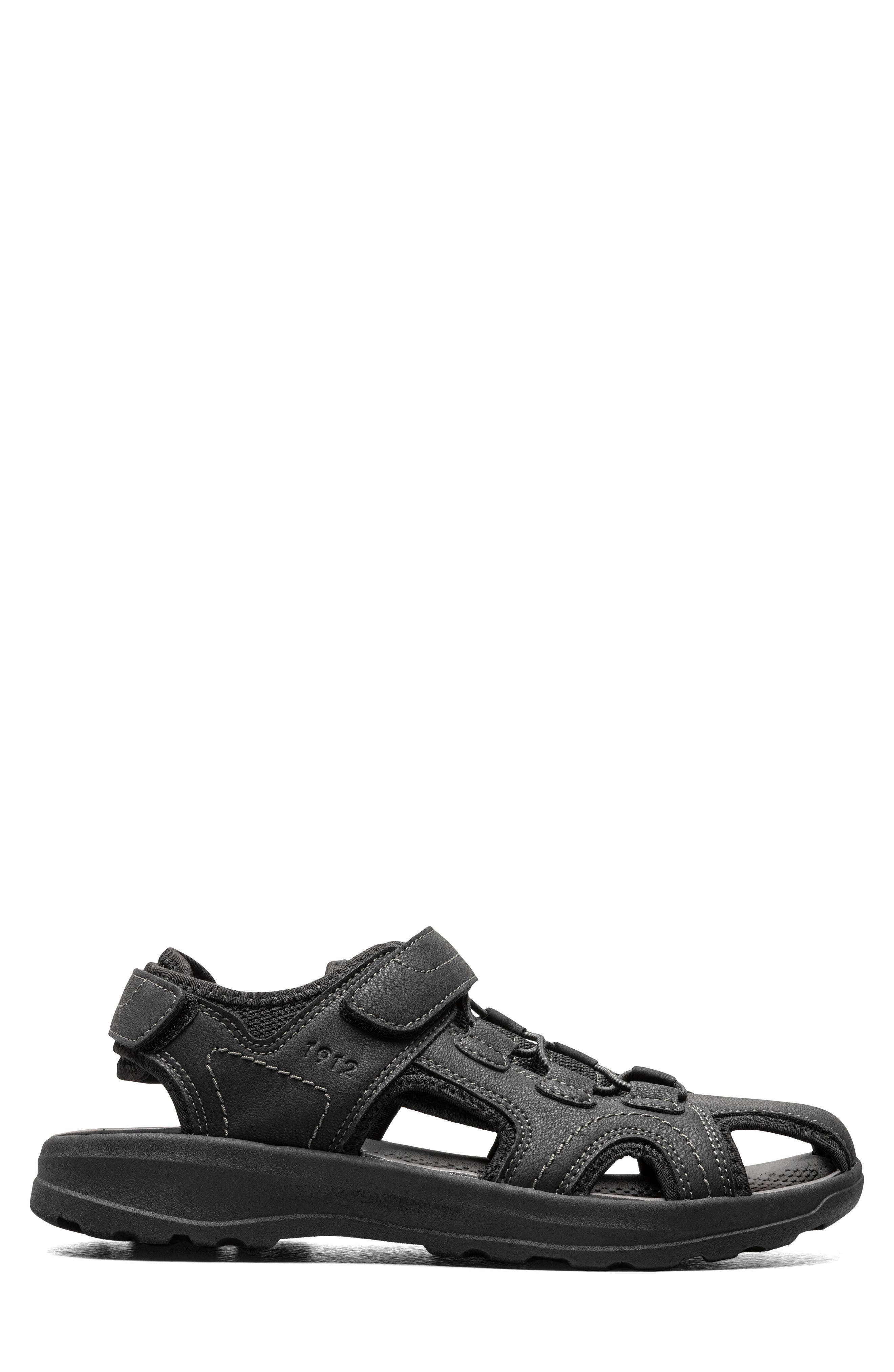 NUNN BUSH Huck Sport Sandal, Alternate, color, Black