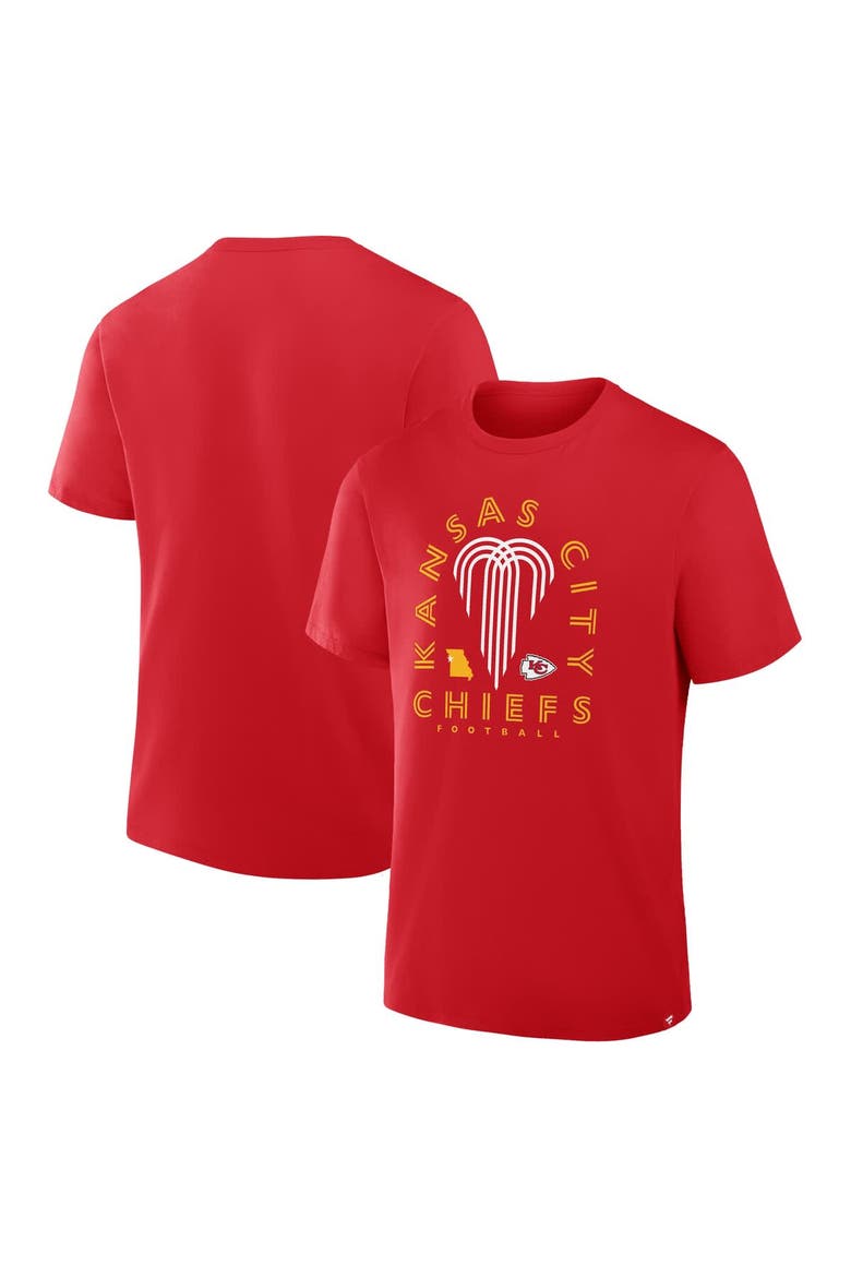Men's Fanatics Red Kansas City Chiefs Hometown True Favorite T-Shirt, Main, color, Red