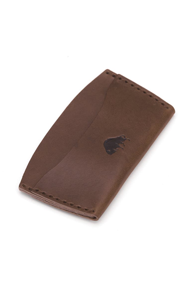 Classic Card Holder Wallet, Main, color, MALBEC