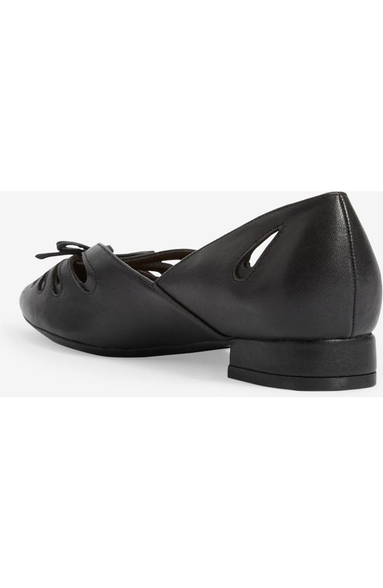 Comfortview The Arabella Slip On Flat, Alternate, color, Black