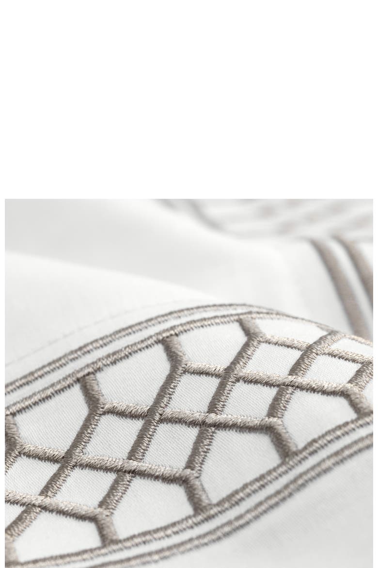 Persephone pillowcase, Alternate, color, White