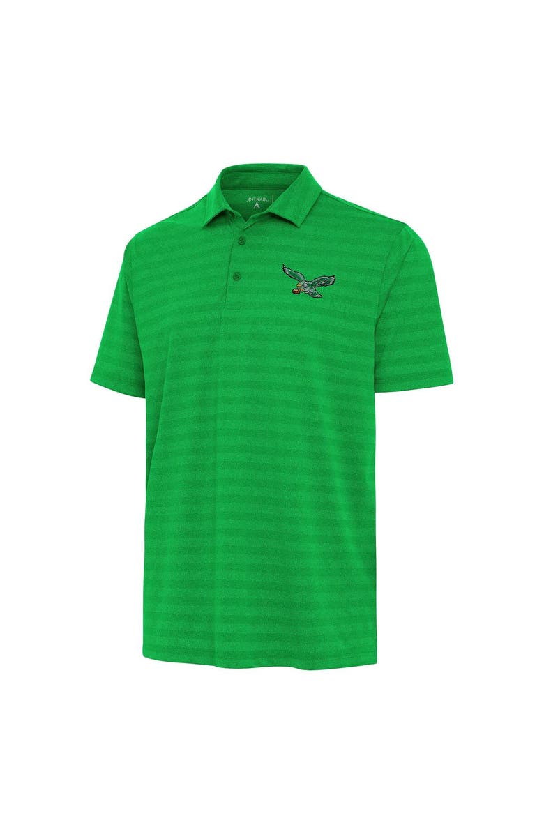 ANTIGUA Men's Antigua  Kelly Green Philadelphia Eagles Urge Polo, Main, color, 