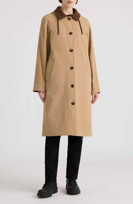 Daisy Water Repellent Padded Trench Coat