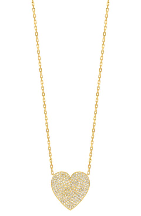 Pavé Diamond Heart Pendant Necklace (Nordstrom Exclusive)