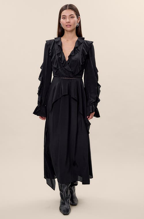 Rebecca Taylor Lillith Dress in Black at Nordstrom, Size 12