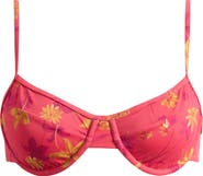 PacSun Bonnie Floral Bralette Bikini Top