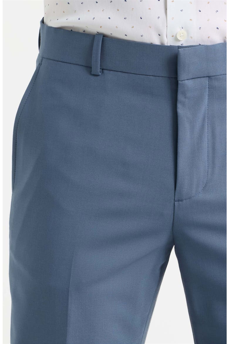 Henrik Trim Fit Solid Stretch Wool Suit Pants, Alternate, color, GREY GRISAILLE