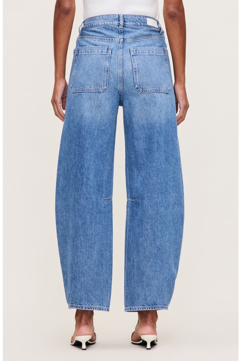 Miro Barrel Leg HIGHLUXE™ Jeans, Alternate, color, MEADOW LAKE
