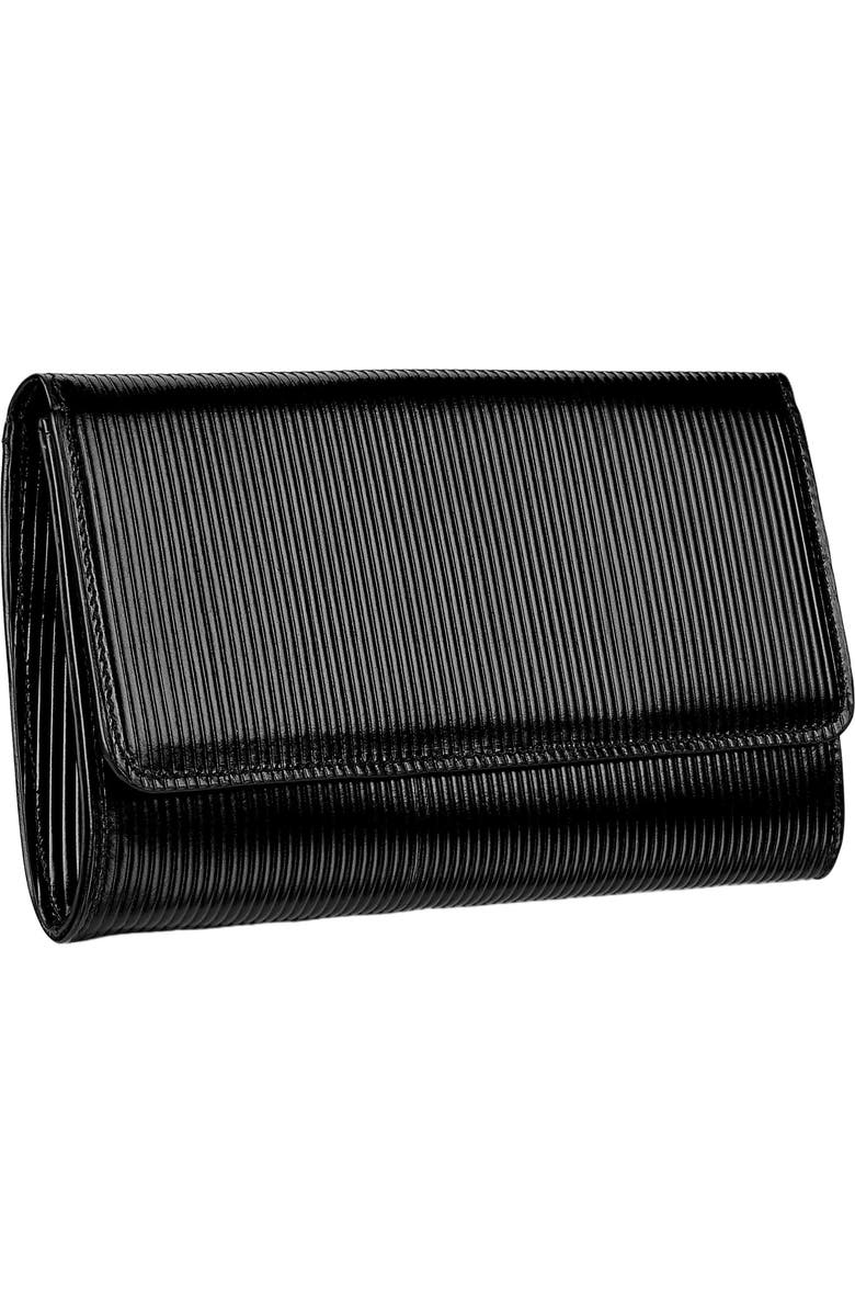 GiGi New York BIANCA CLUTCH, Alternate, color, Black