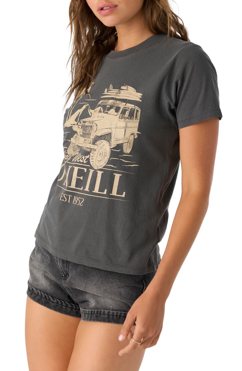 O'Neill Traveling West Cotton Graphic T-Shirt, Alternate, color,