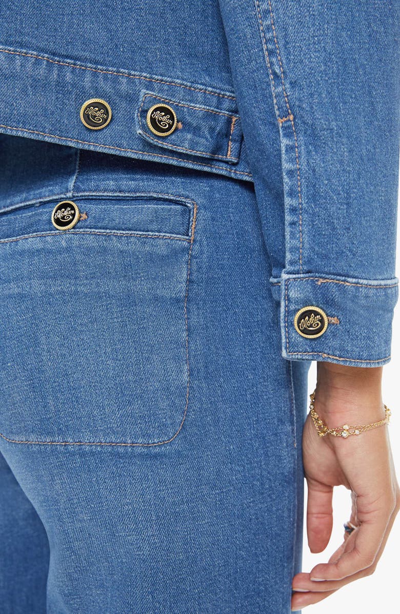 MOTHER The Stashed Picky Denim Jacket, Alternate, color, Whisk Me Away