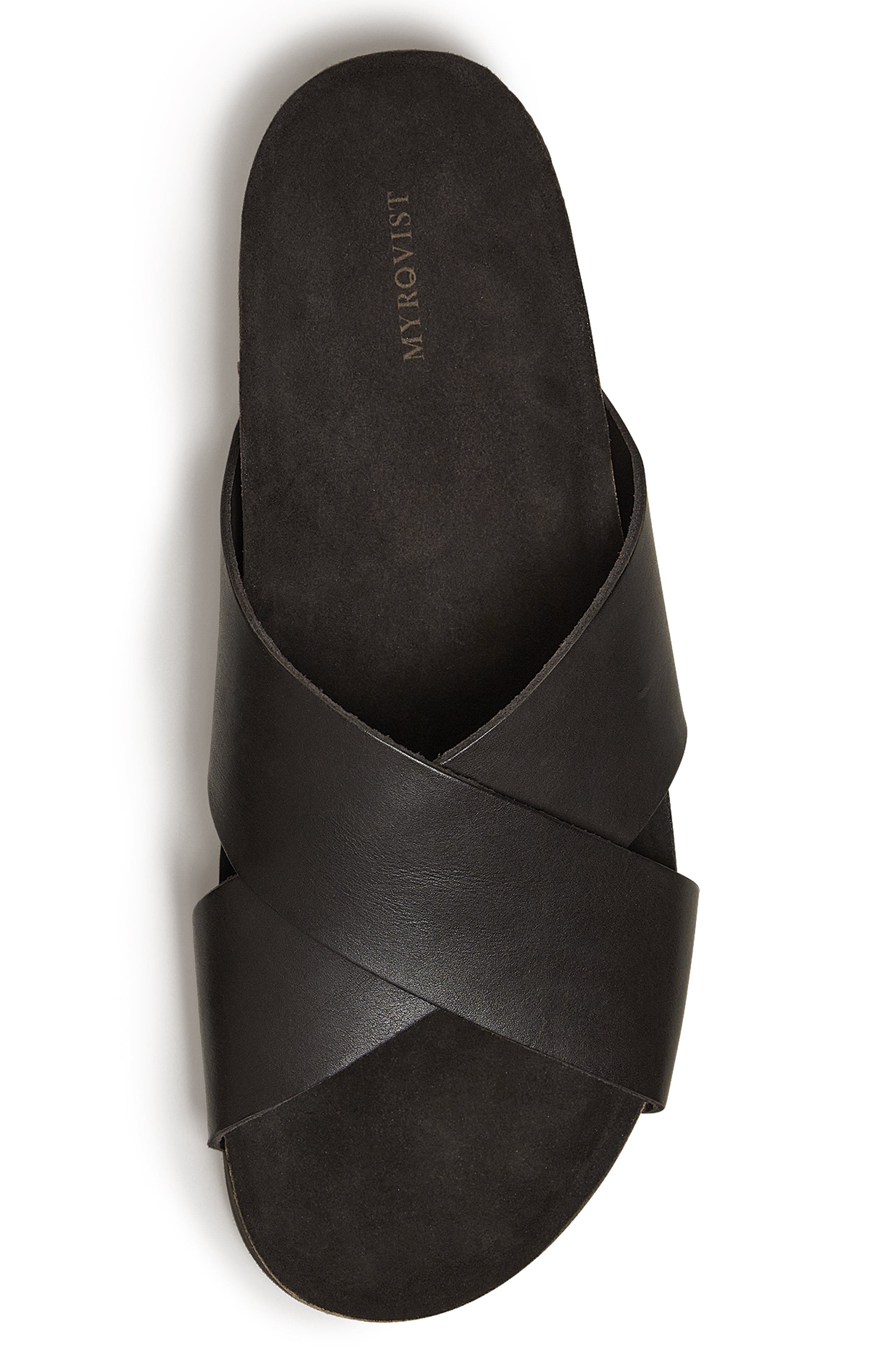 Myrqvist Solvik Sandals, Alternate, color, Dark Brown