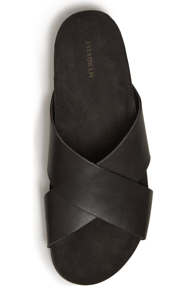 Myrqvist Solvik Sandals, Alternate, color, Dark Brown