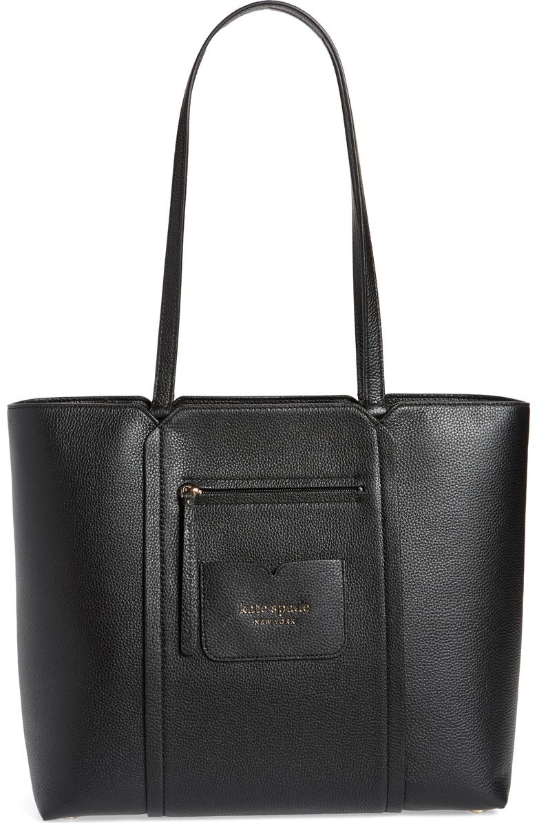 Kate Spade New York large florence leather tote, Main, color,