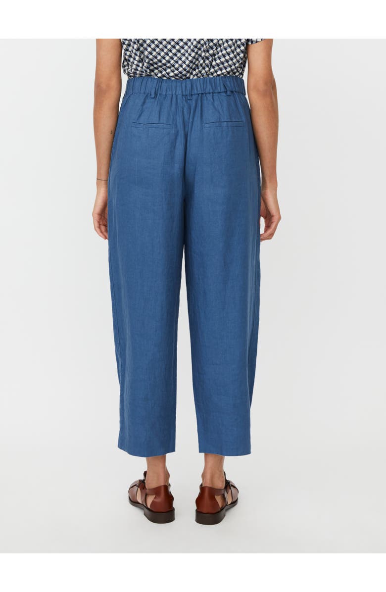 Masai Copenhagen MaPunna Cropped Linen Pants, Alternate, color, Ensign Blue
