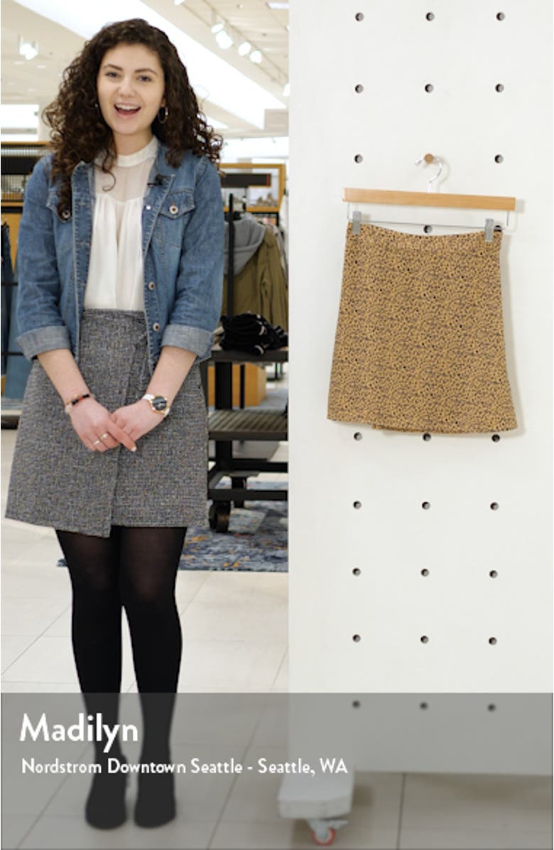 Print Mini Skater Skirt, sales video thumbnail