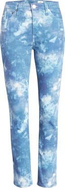 AG Mari High Waist Slim Straight Leg Jeans