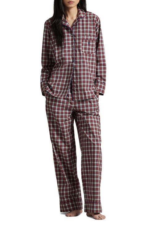 Madison Plaid Cotton Pajamas