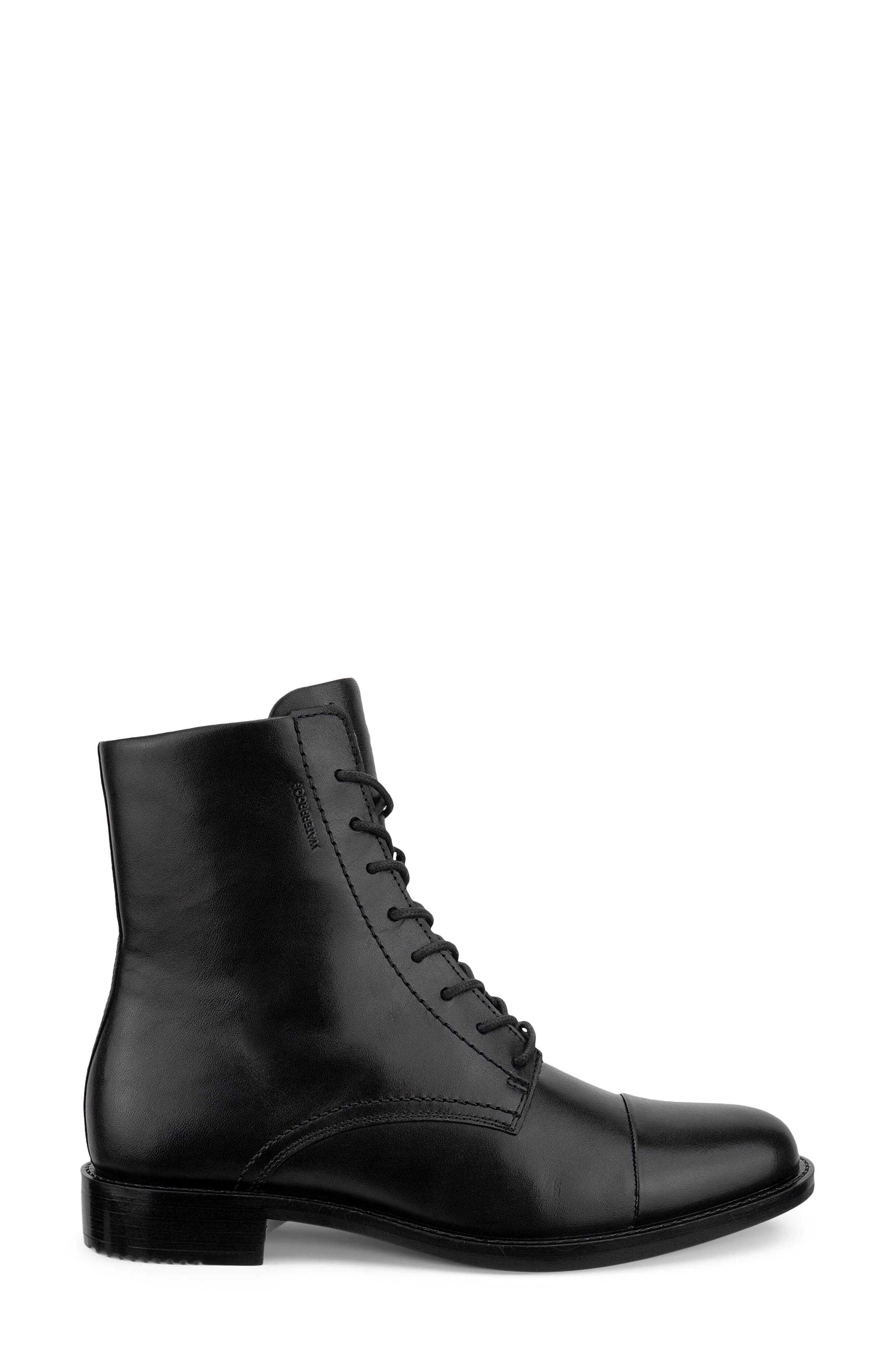 Sartorelle 25 Leather Boot, Alternate, color, BLACK