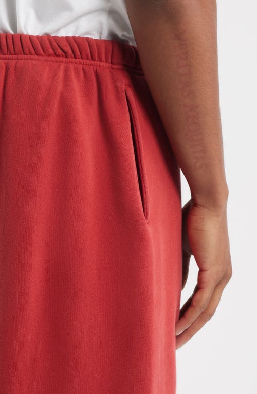 Elwood Bubble Cotton Blend Sweatpants In Red