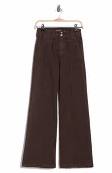 PAIGE Brooklyn High Waist Wide Leg Jeans