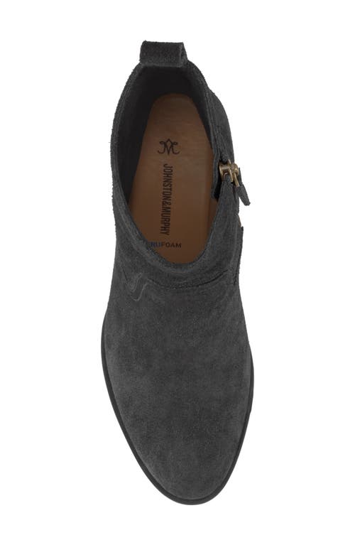 Johnston & Murphy Izzie Waterproof Platform Bootie In Black