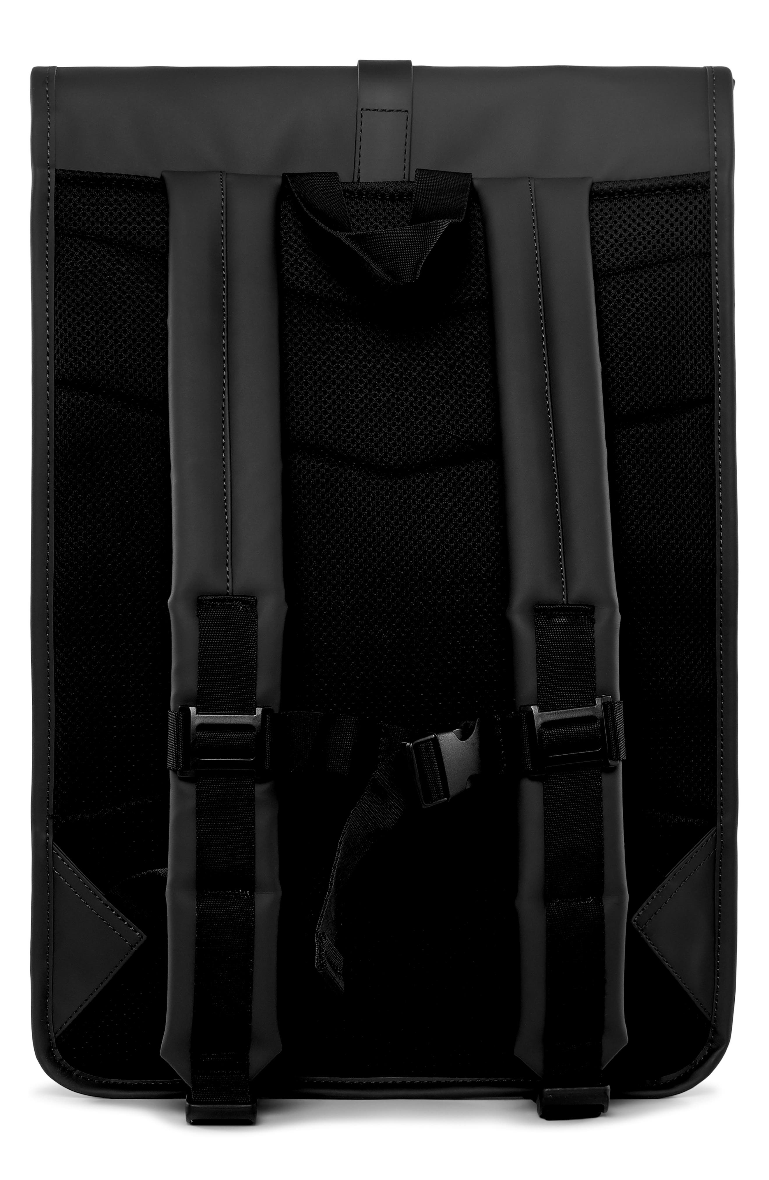 Waterproof Rolltop Backpack, Alternate, color, BLACK