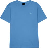 Dalix Mens Lil Smile Midweight Garment Dye Tee