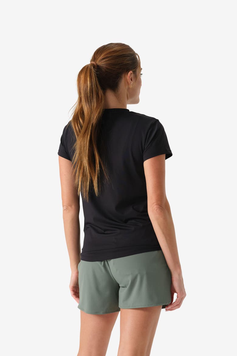 Women's Fieldsheer Aeris DriComfort Short Sleeve Tee, Alternate, color, Black