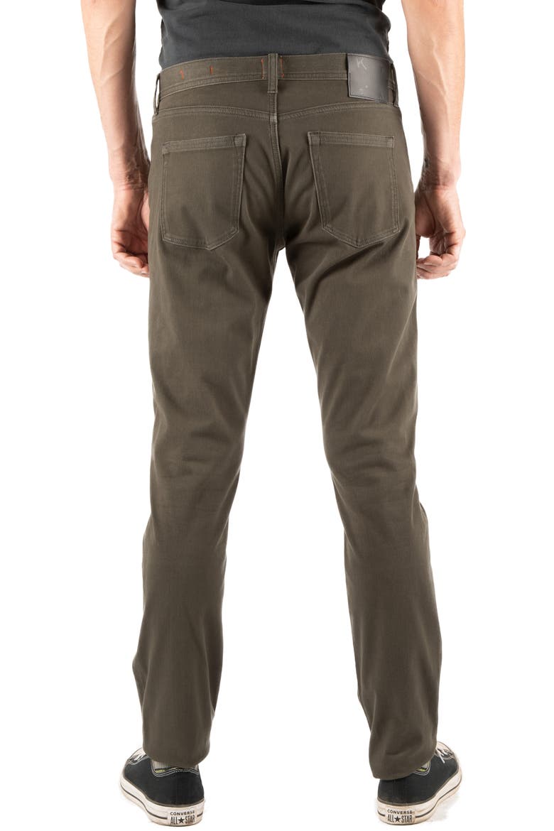 Denit Slim Fit Jeans, Alternate, color, MILITARY GREEN