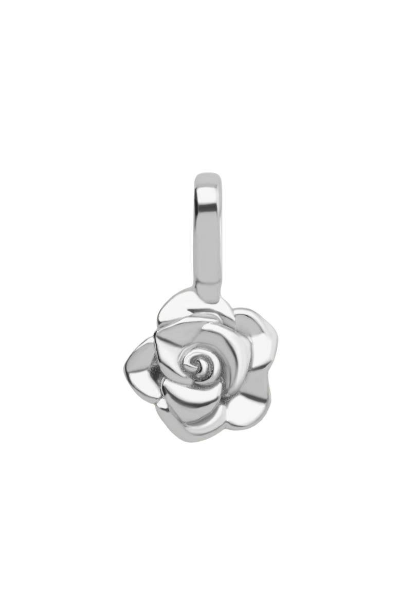 MADE BY MARY June Birth Flower Charm, Main, color, Silver