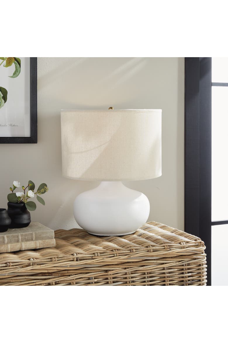 Nomi Table Lamp, Alternate, color, White