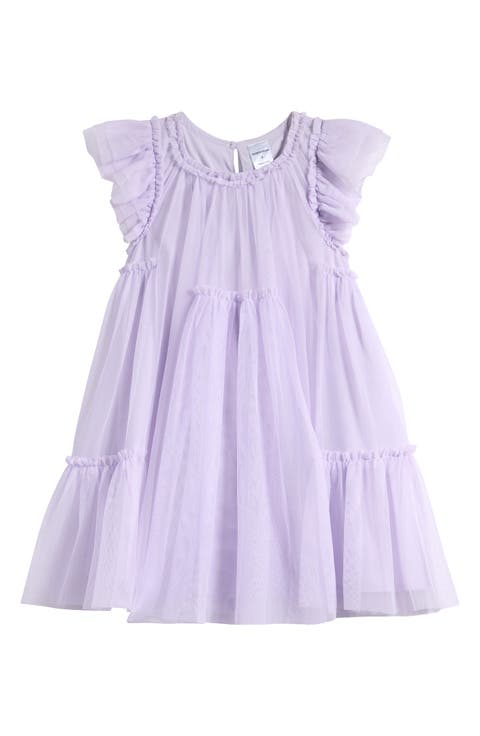 Kids' Tiered Mesh Dress (Toddler, Little Kid & Big Kid)