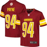 Nike Youth Nike Daron Payne Burgundy Washington Commanders Game Jersey