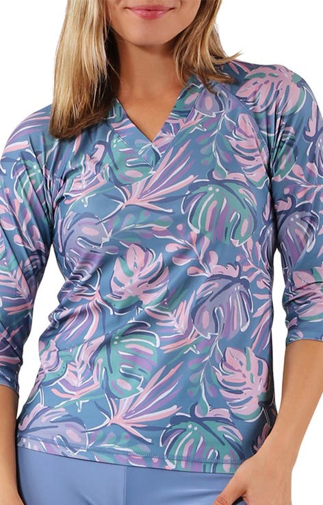 V-Neck Sun & Swim Shirt