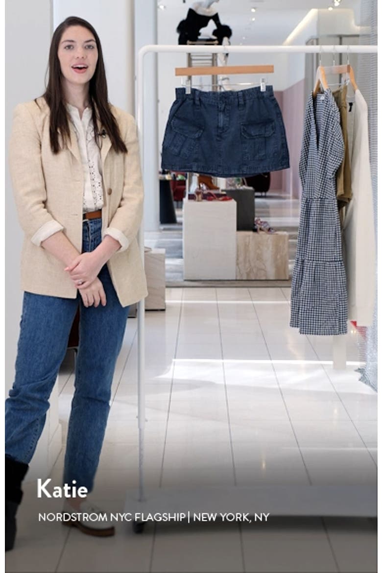 Y2K Cotton Cargo Skirt video