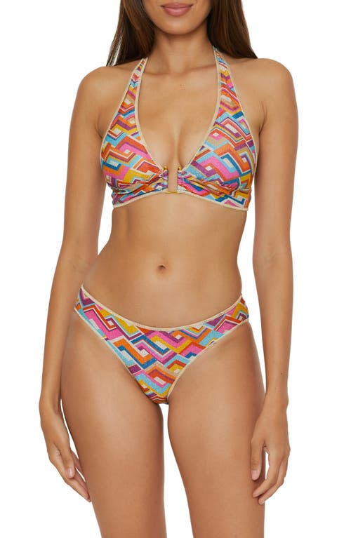 BECCA BECCA LAS PALMAS HALTER BIKINI TOP
