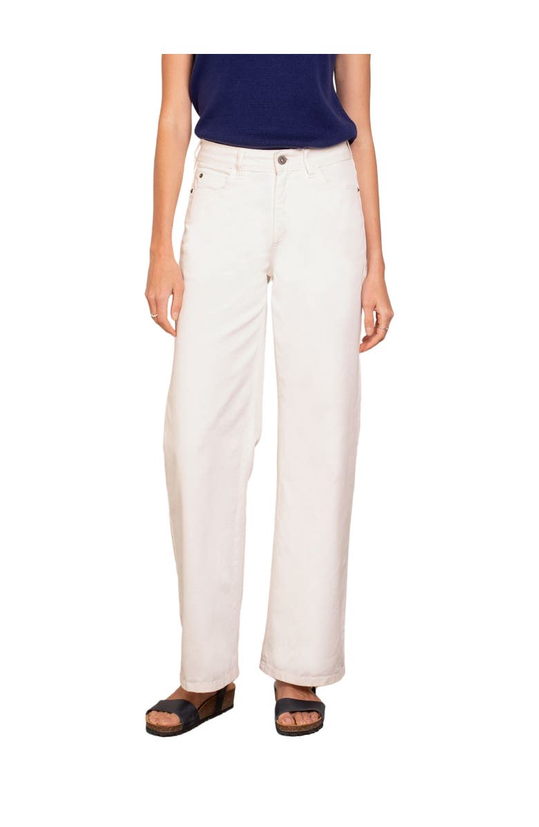 Celtic & Co. Wide Leg Jean, Main, color, Ecru