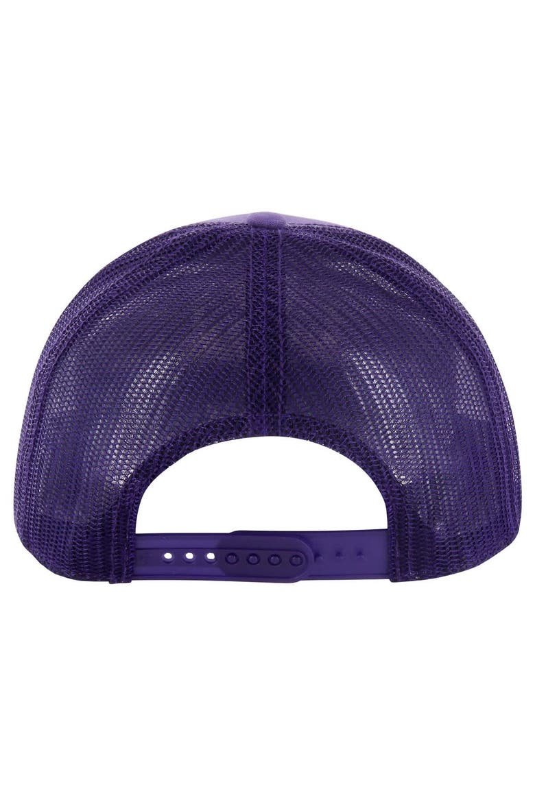Men's '47 Purple Kansas State Wildcats Pitstop Trucker Adjustable Hat, Alternate, color, Purple