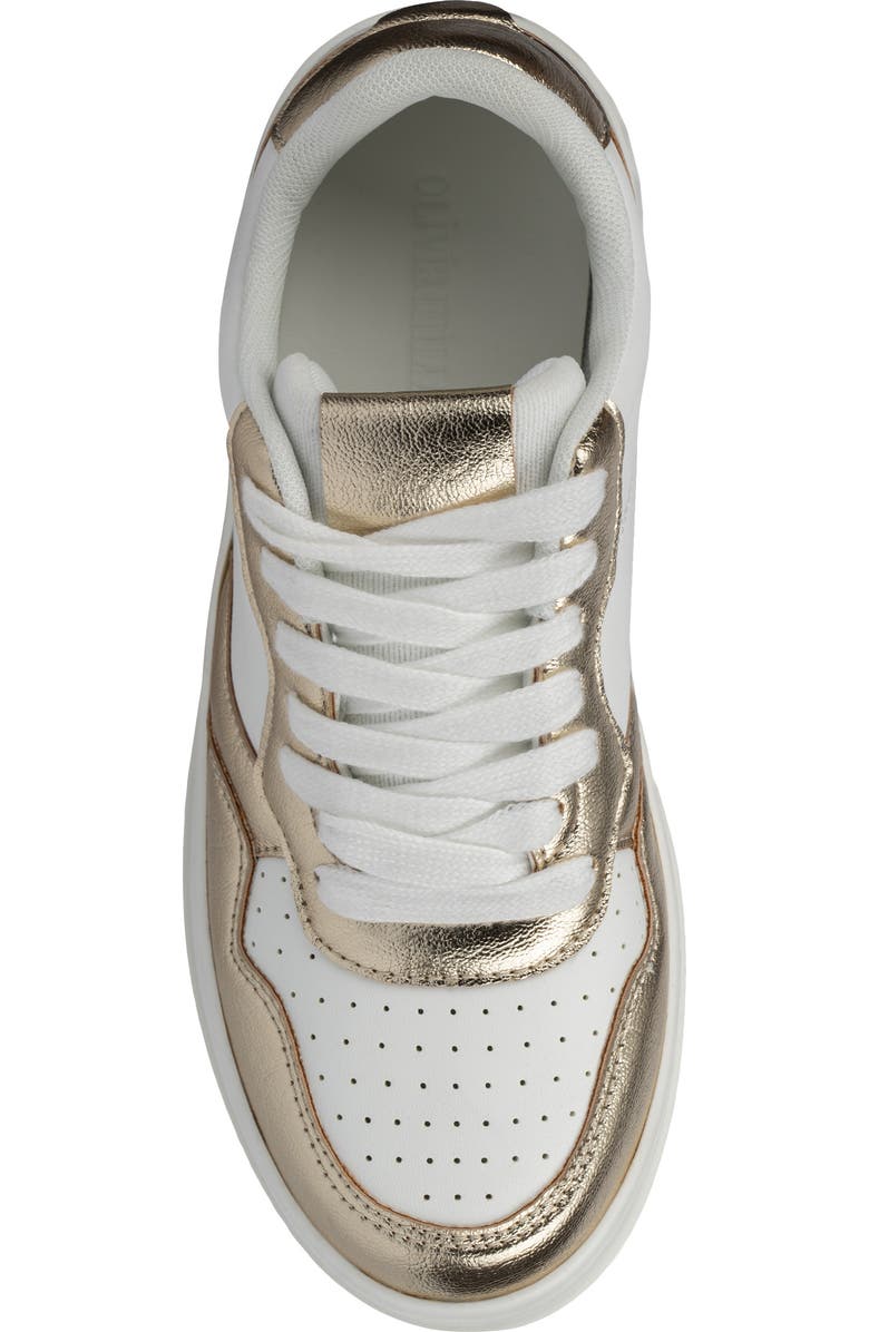 OLIVIA MILLER Grace Metallic Sneaker, Alternate, color,