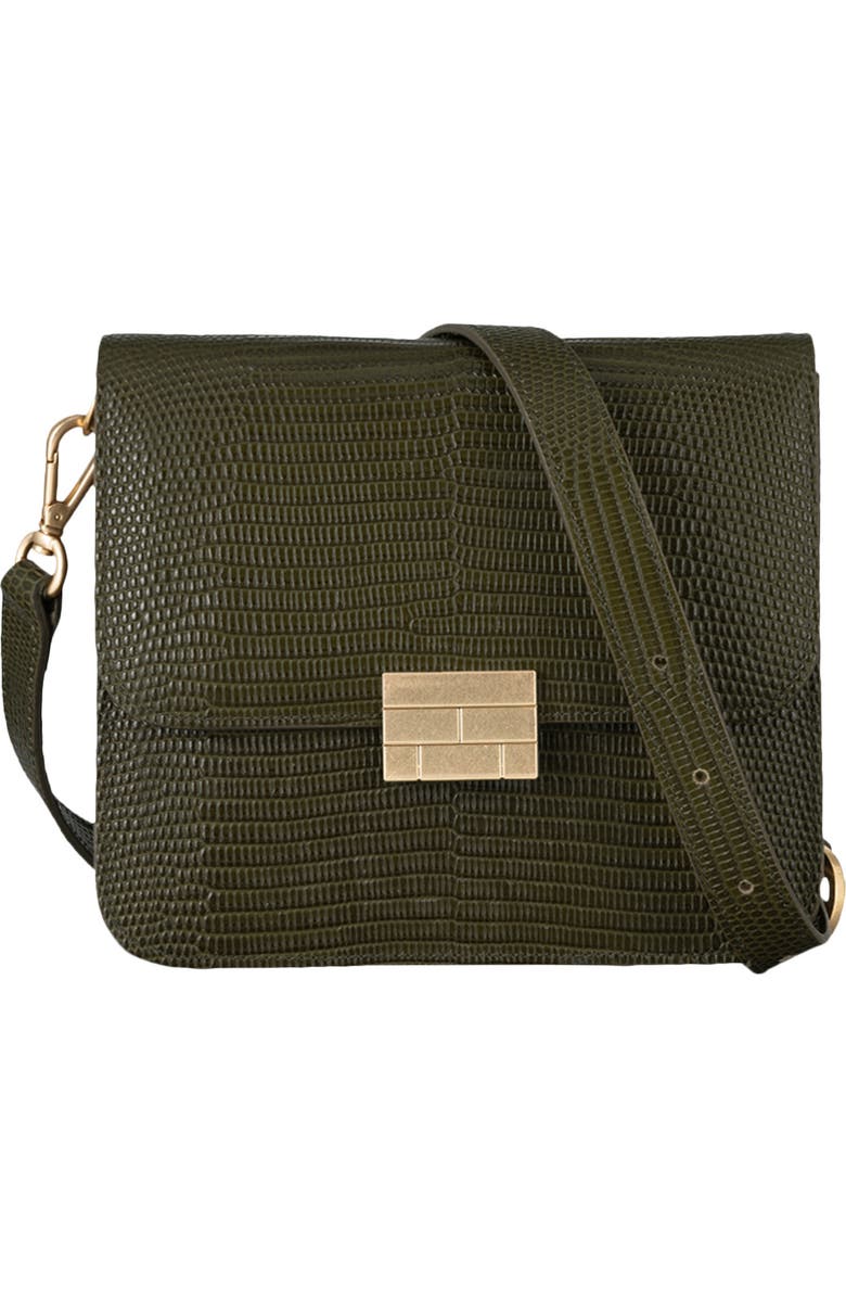 FRAME Le Signature Mini Leather Crossbody Bag, Main, color,