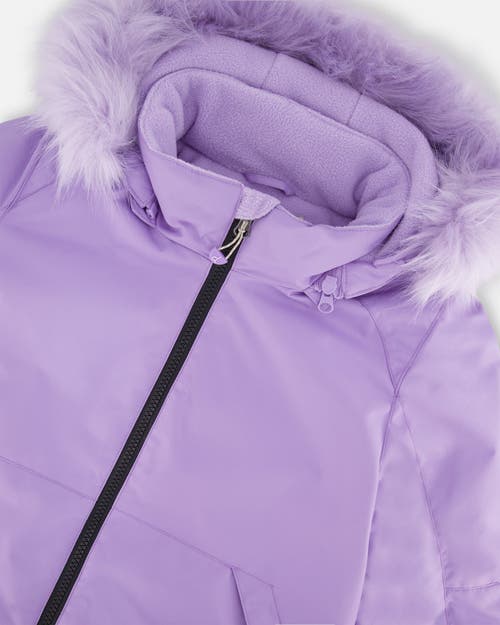 Deux Par Deux Two-piece Play Snowsuit With Pants In Multi