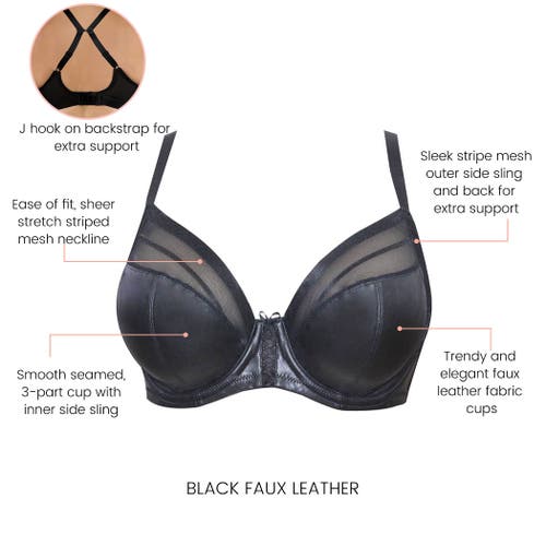 Parfait Stevie Unlined Wired Bra In Black