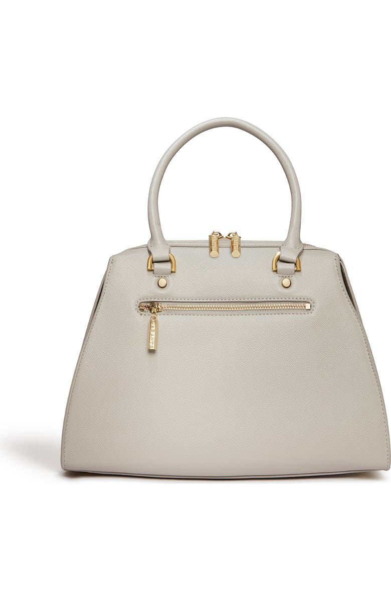 LaBante London Magnolia Vegan Small Bowling Bag, Alternate, color, Gray