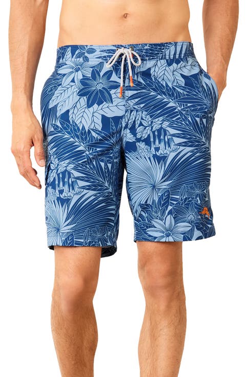 Baja Santiago Palms Board Shorts