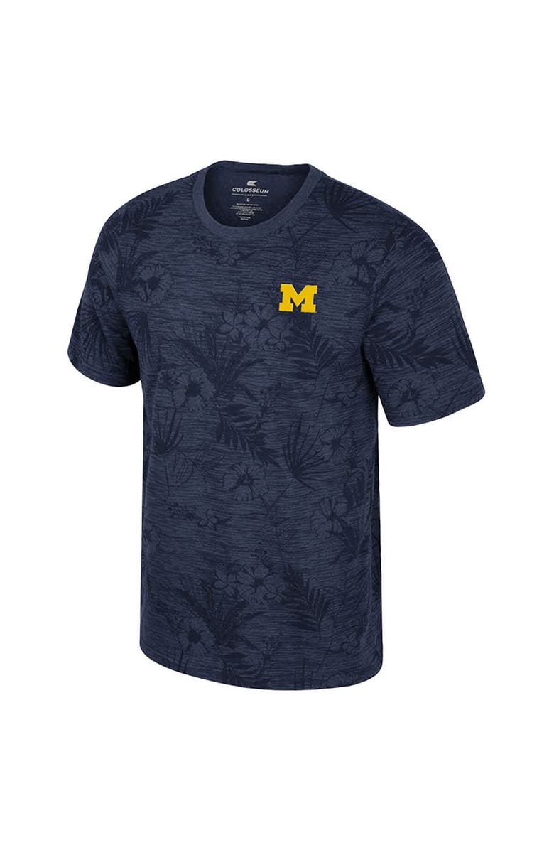 COLOSSEUM Youth Colosseum  Navy Michigan Wolverines Fern T-Shirt, Alternate, color, Navy