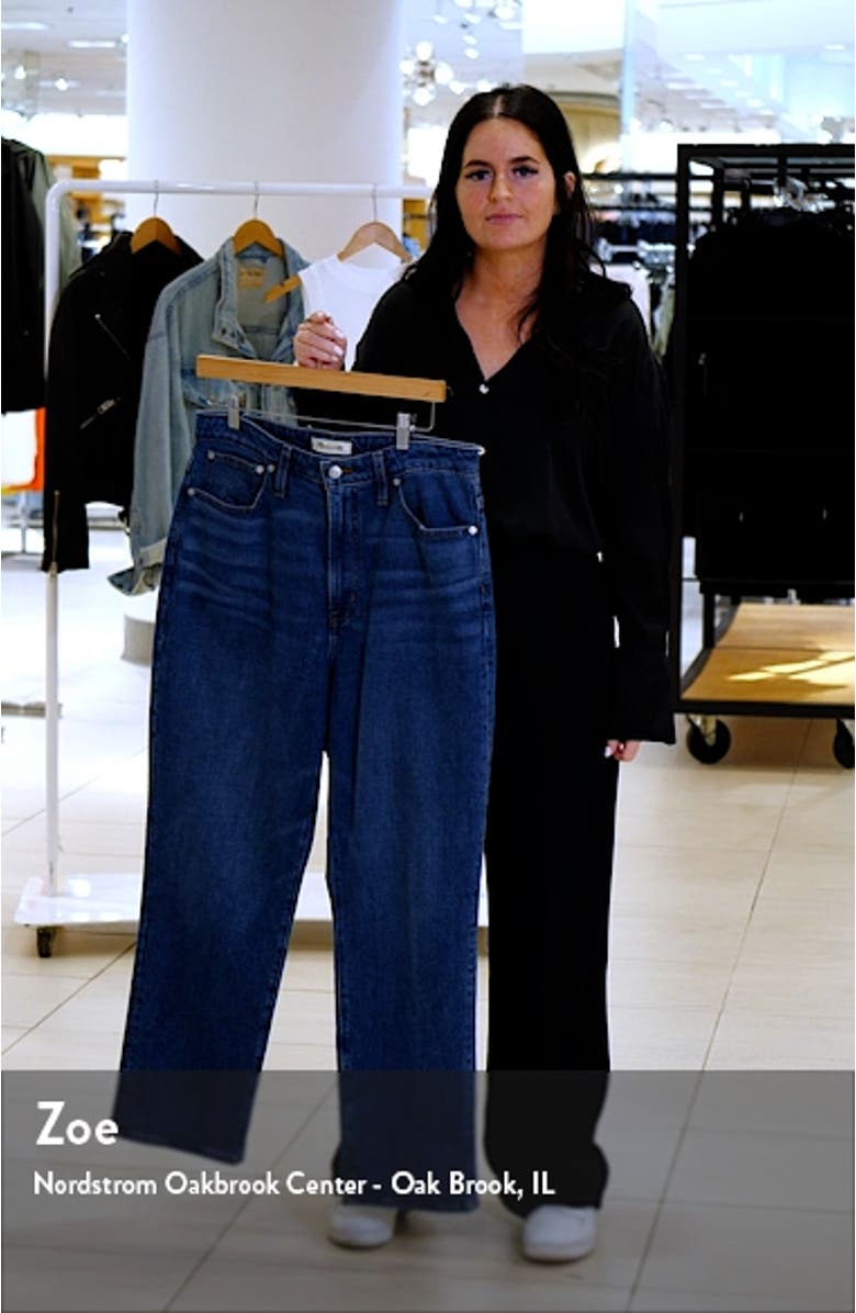 The Curvy Perfect High Waist Straight Leg Jeans, sales video thumbnail