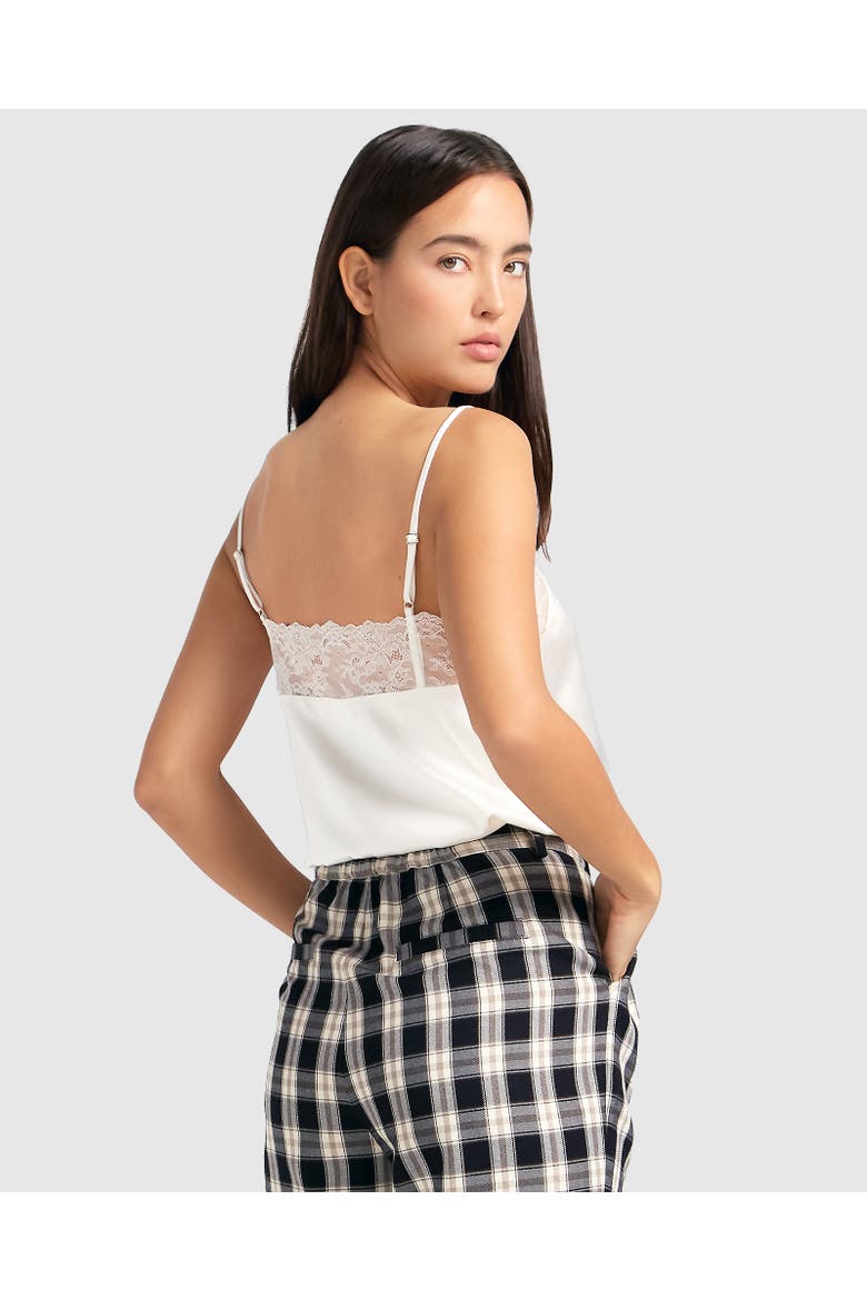 Friday Nights Lace Cami, Alternate, color, White